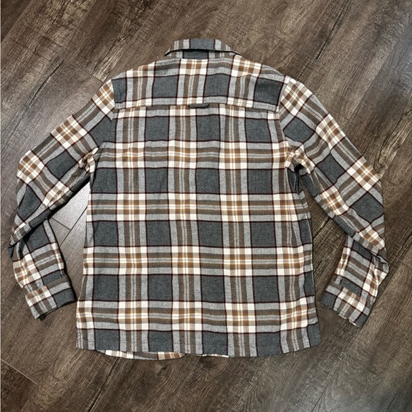 Roots Cotton Flannel Plaid Shirt - Picture 5 of 5